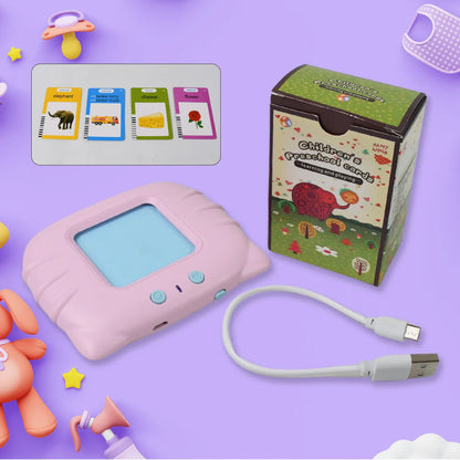Kids’ Learning Flash Card Machine – 224 Words Educational Toy