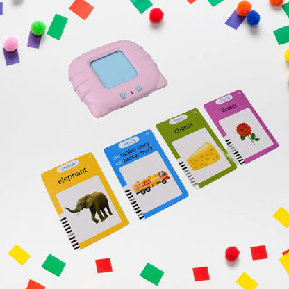 Kids’ Learning Flash Card Machine – 224 Words Educational Toy