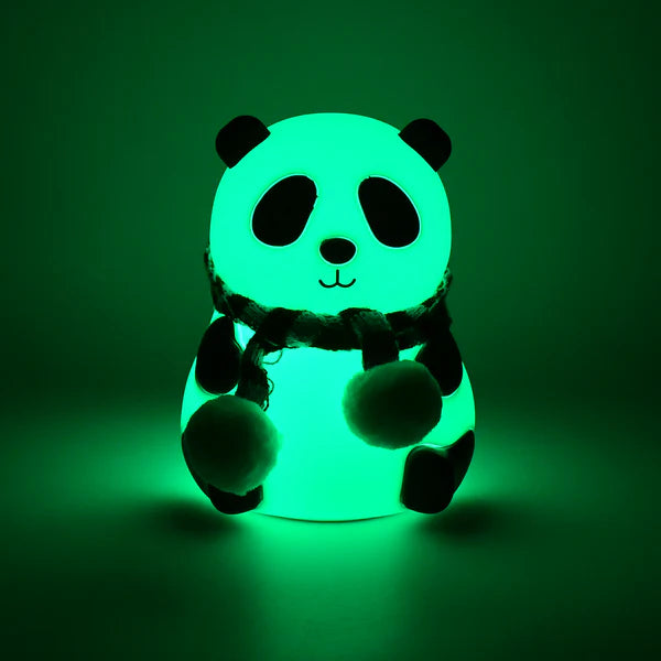 Panda LED Touch Lamp – 7 Colors, Soft Silicone Night Light